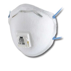 3M™ 8300 Series Masti de protectie respiratorie in forma de cupa