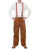 44-7440/7600 Lava Brown™ pantaloni de sudură din şpalt de vită